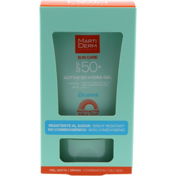 Martiderm Sun Care Active [d] Fotoprotector Facial Fluido Spf50+ 50ml