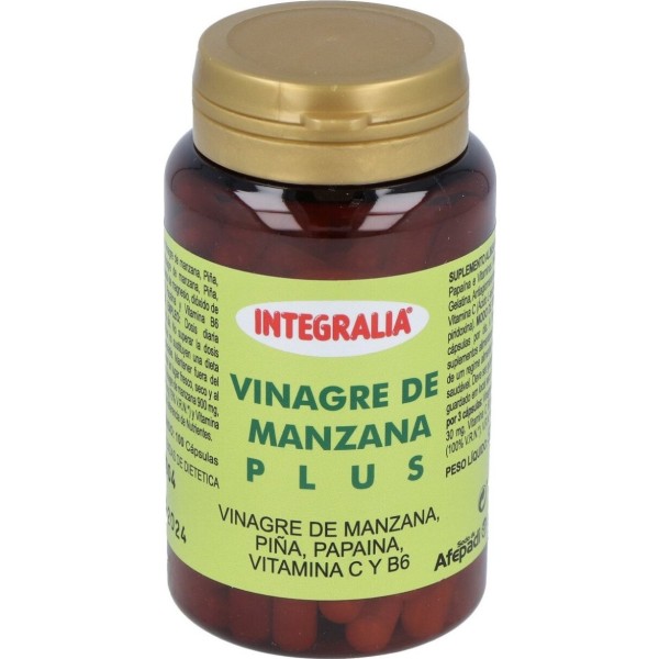 Vinagre De Manzana De Integralia, 100 Cápsulas